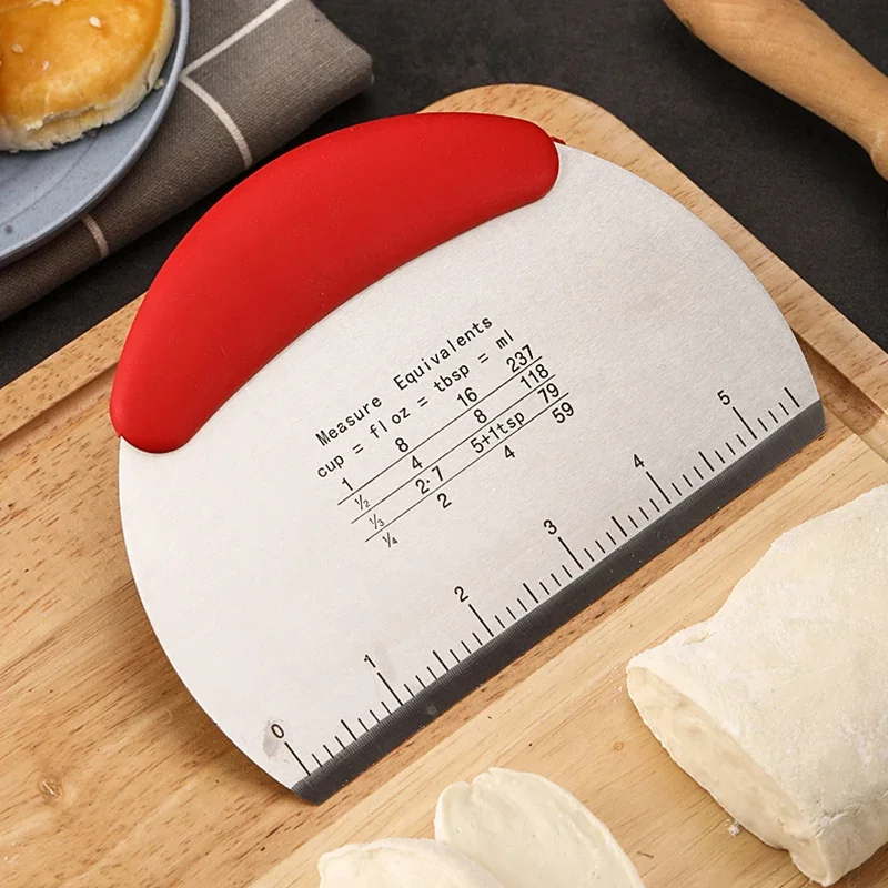 Bench Scraper Dough - 반죽 스크레이퍼 빵 피자 반죽 커터