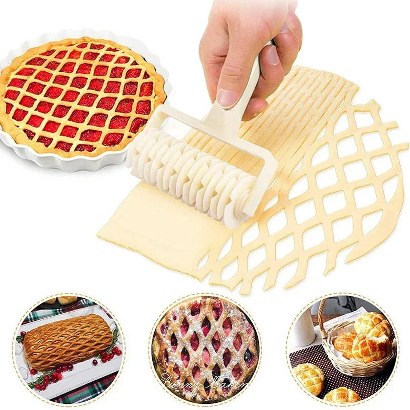 Kitchen Roller Baking - 창의적인 피자 롤러 커터, 피자 페이스트리