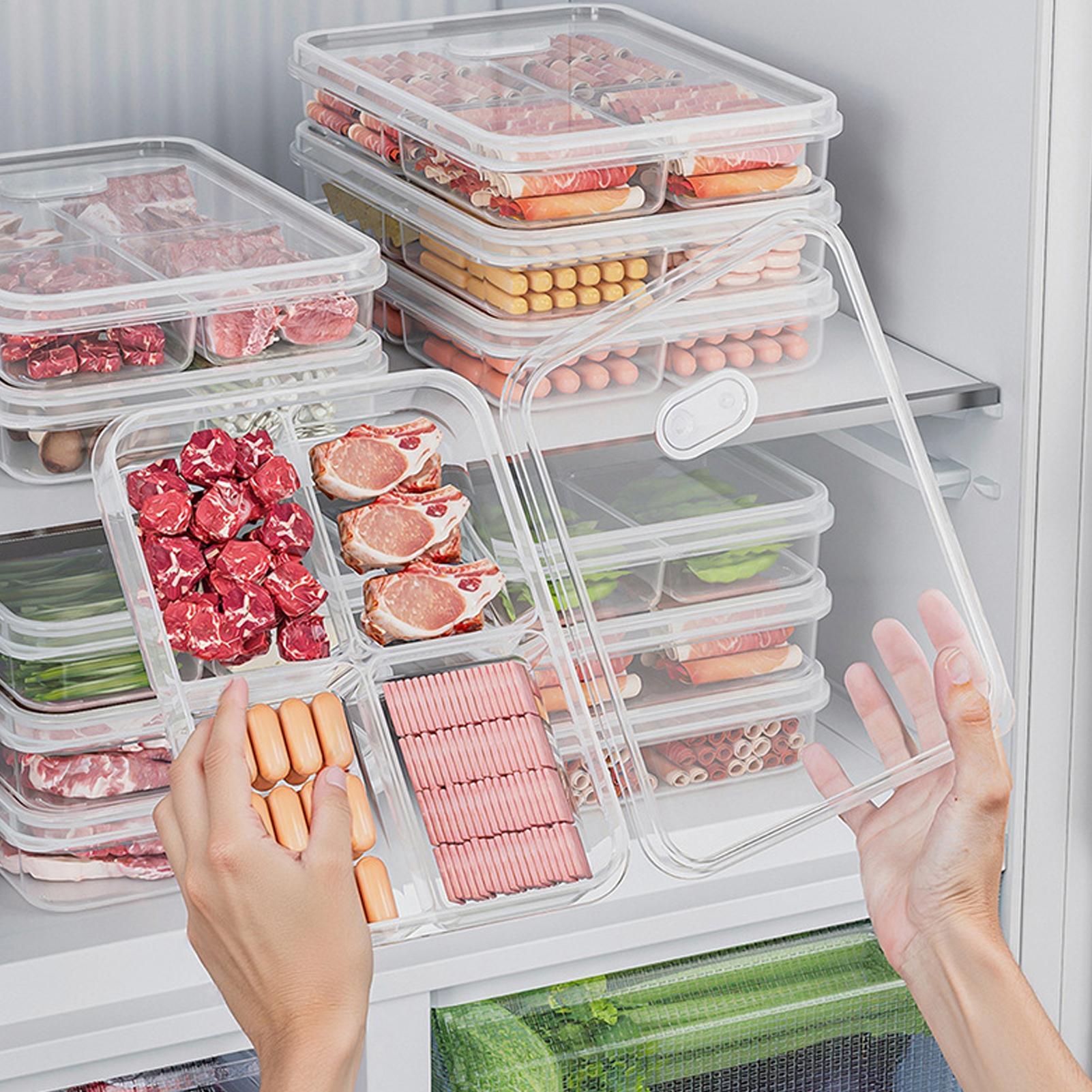 Kitchen Baking Tray Organizer - 1PC 냉장고 보관 상자 고기 야채