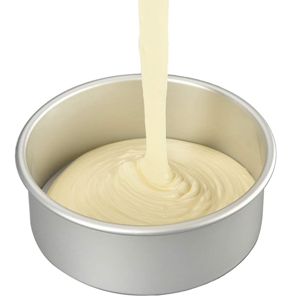 Kitchen Baking Utensils - 1pc 알루미늄 라운드 케이크 팬 4