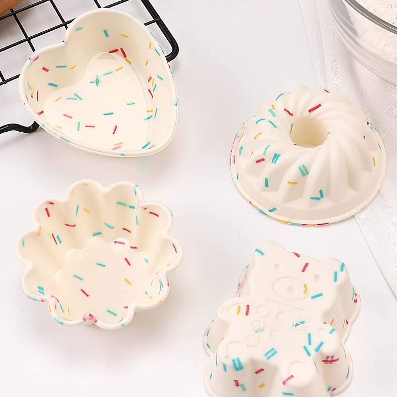 Kitchen Baking Utensils - 머핀 케이크 몰드 고온 컵케이크 몰드,
