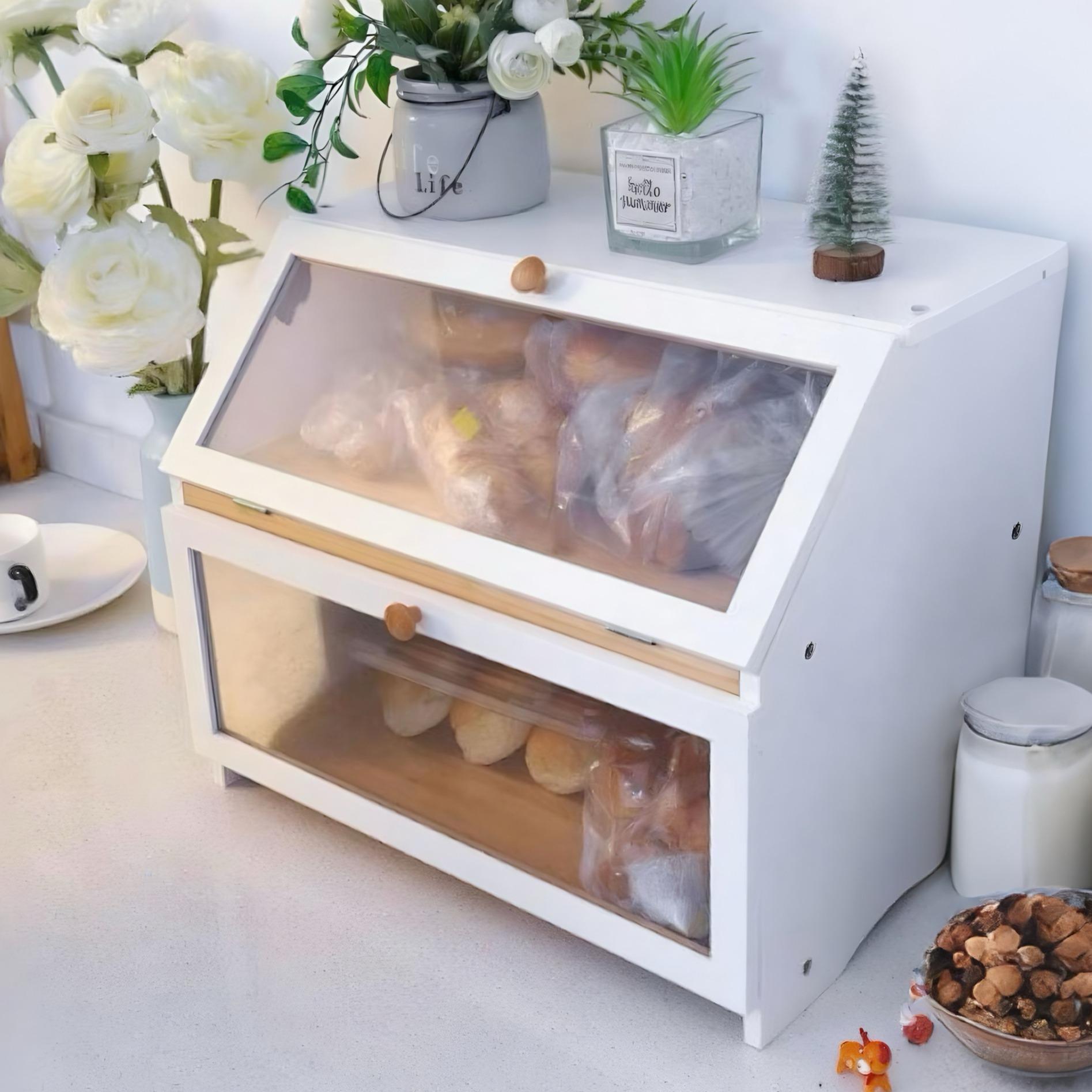 HOMEKOKO 주방 조리대용 이중 레이어 빵 보관함, - Kitchen Baking Tray Organizer 리뷰 및 가격