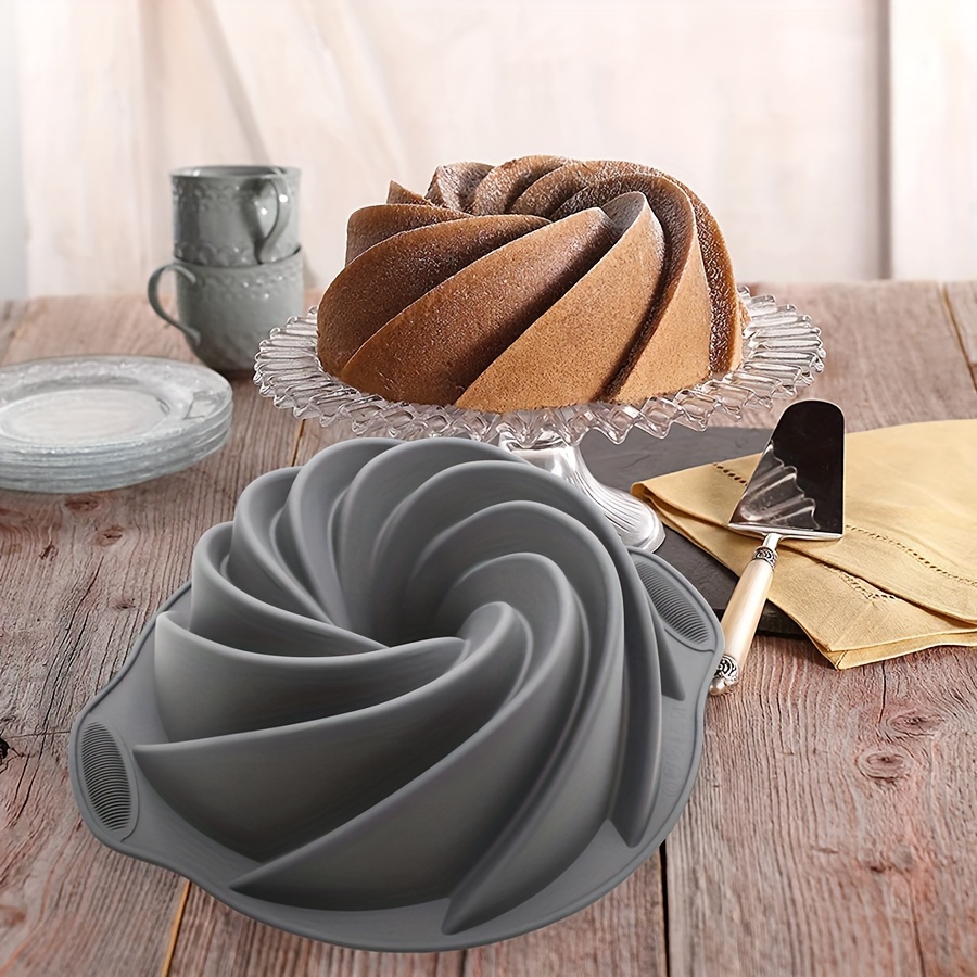 고품질 실리콘 사이클론 케이크 금형 고온 방지 가정용  - Kitchen Baking Utensils 리뷰 및 가격