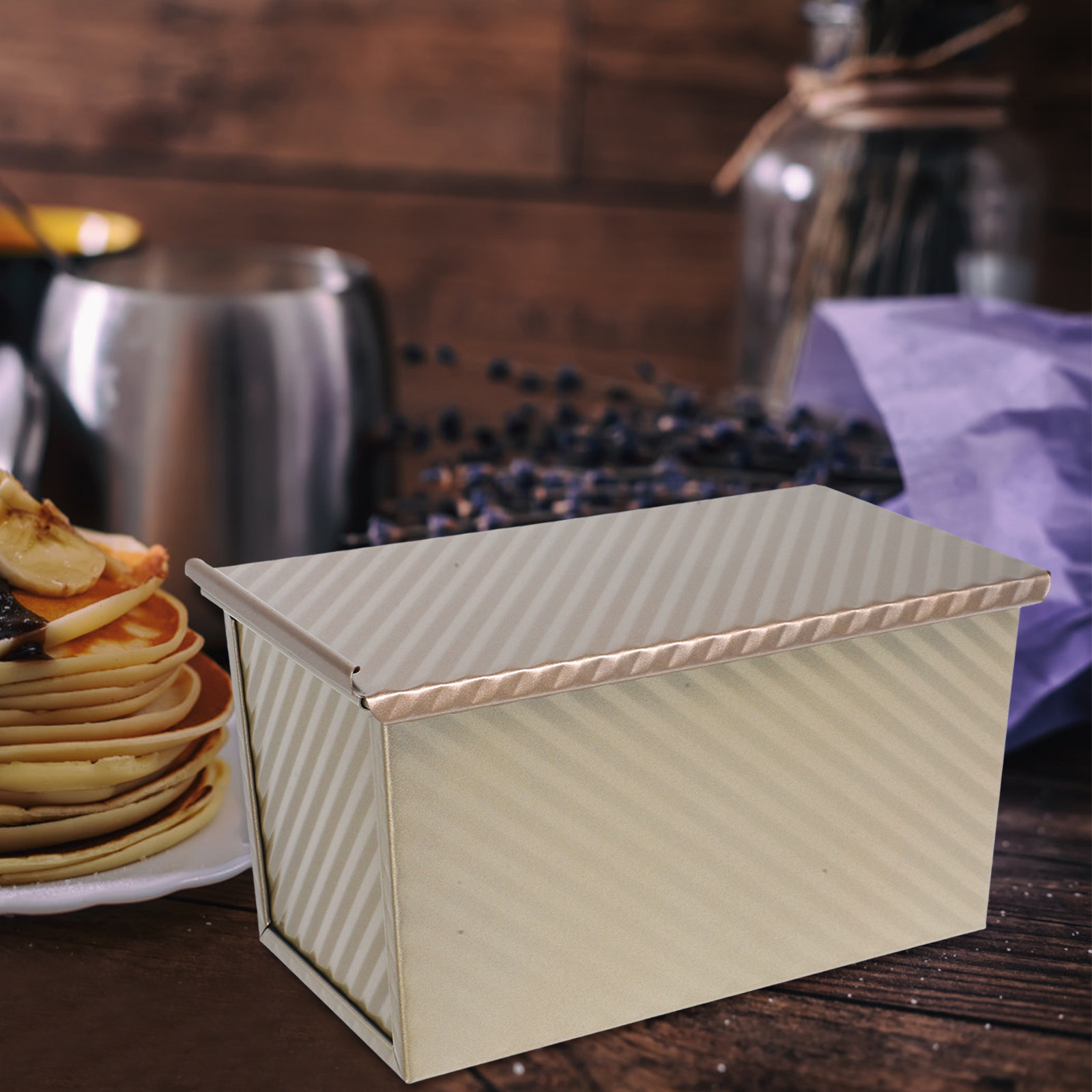 금속 토스트 빵 베이킹 몰드 직사각형 뚜껑 있는 로프  - Kitchen Baking Pan 리뷰 및 가격
