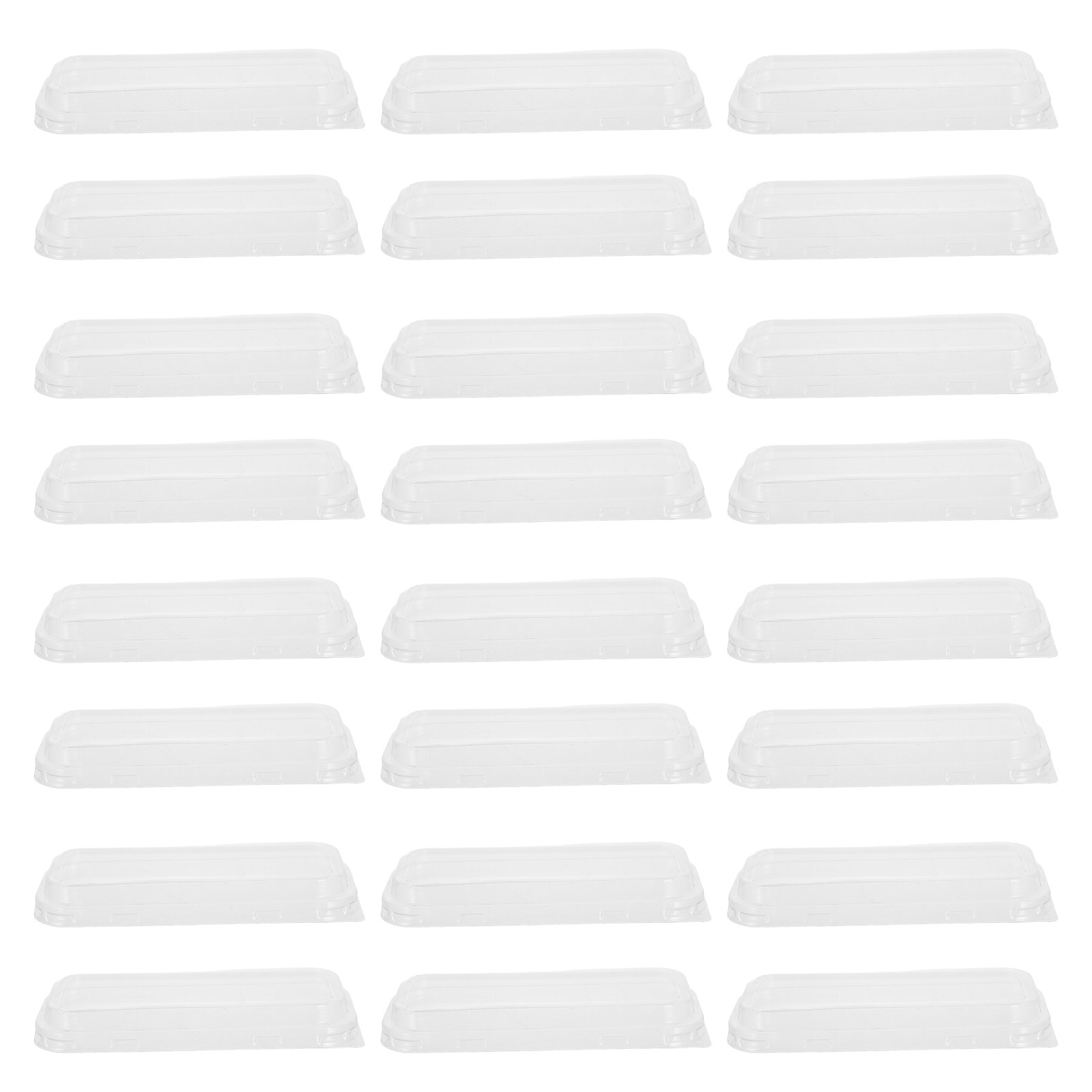 50개 플라스틱 로프 베이킹 뚜껑 - 투명한 직사각형  - Kitchen Baking Pan 리뷰 및 가격