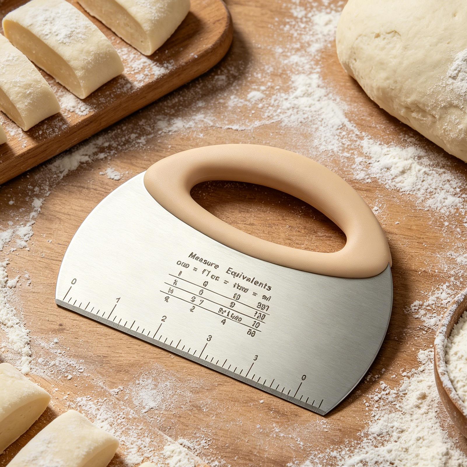 주방 반죽 스크레이퍼 스테인리스 스틸 벤치 커터 수동  - Bench Scraper Dough 리뷰 및 가격