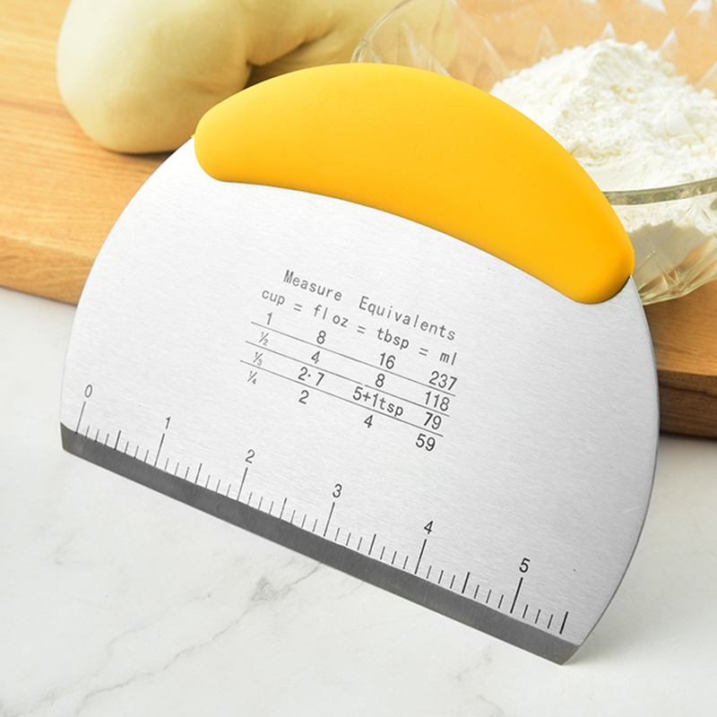 스테인리스 스틸 페이스트리 커터 빵 피자 반죽 커터 나 - Bench Scraper Dough 리뷰 및 가격