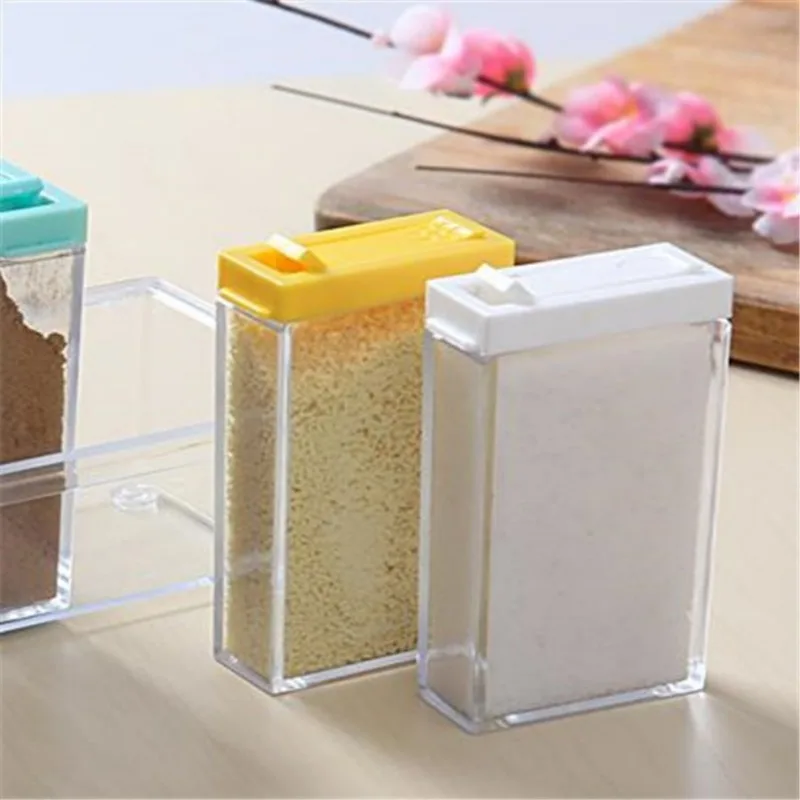 투명 조미료 6 그리드 조미료 상자 6 조각 세트 주방 - Kitchen Baking Tray Organizer 리뷰 및 가격