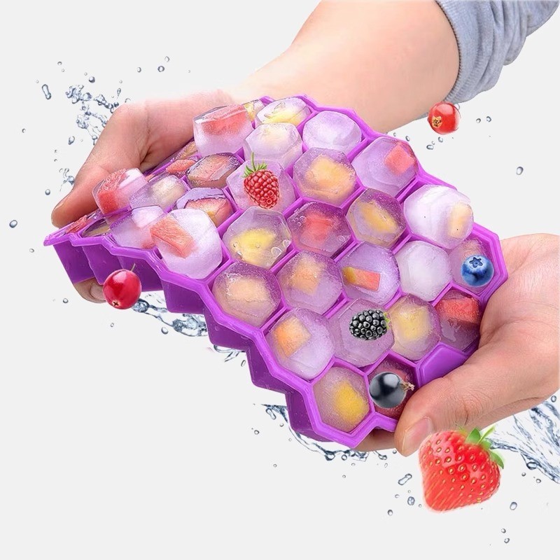 37 그리드 실리콘 아이스 그리드 볼 아이스 큐브 몰드 - Kitchen Baking Tray Organizer 리뷰 및 가격
