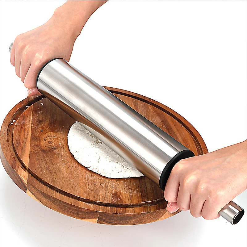 가정용 스테인리스 롤링핀 국수 압착 도구 만두 국수 롤 - Kitchen Roller Baking 리뷰 및 가격
