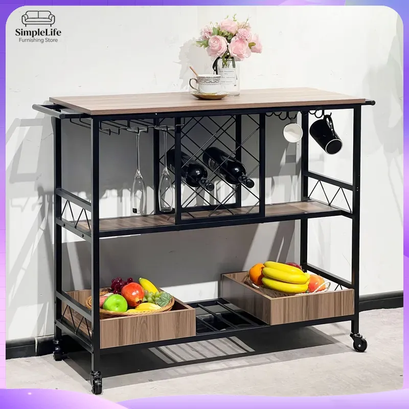 다용도 주방 카트, 수납 선반, 이동식 트롤리, 요리, - Kitchen Baking Trolley 리뷰 및 가격