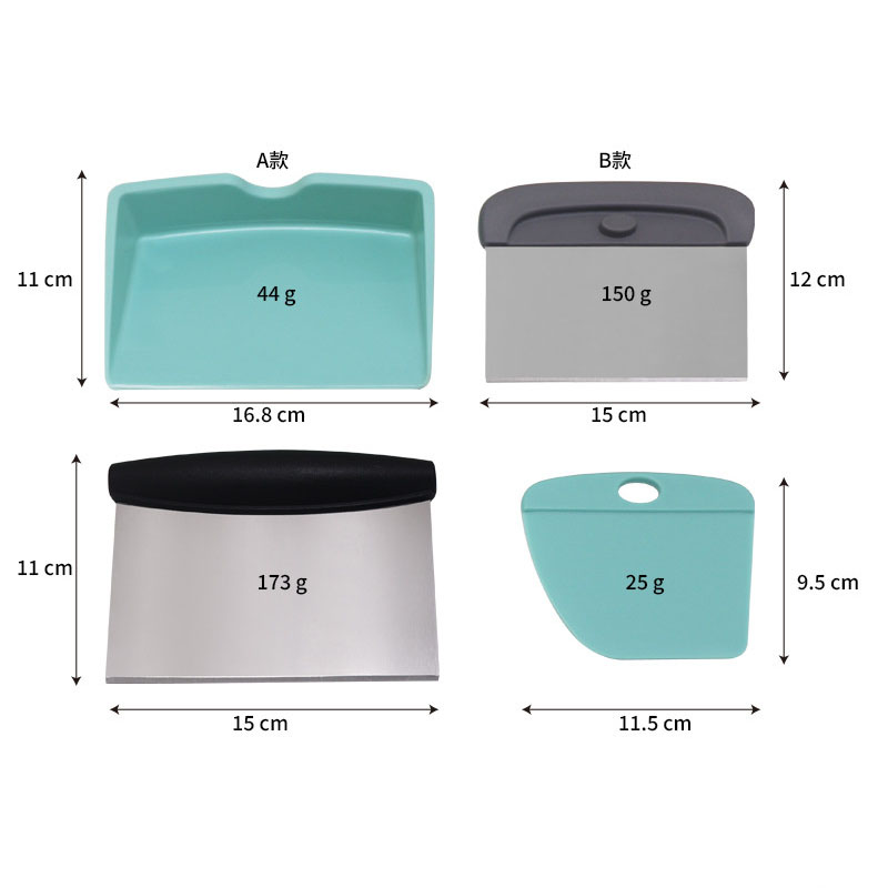 2 IN 1 벤치 스크레이퍼 반죽 커터 스테인리스 스틸 - Bench Scraper Dough 리뷰 및 가격