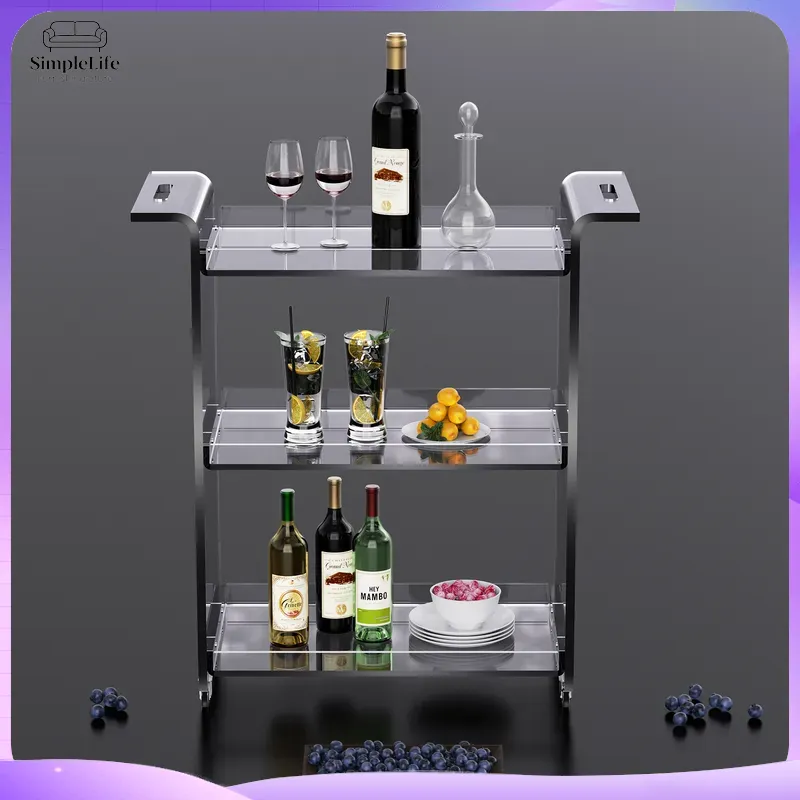 현대적인 3단 주방 카트, 수납 선반과 바퀴 달린 트롤 - Kitchen Baking Trolley 리뷰 및 가격