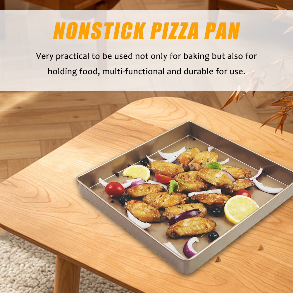 사각형 피자 베이킹 팬 논스틱 고광택 스크래치 방지 케 - Kitchen Baking Pan 리뷰 및 가격
