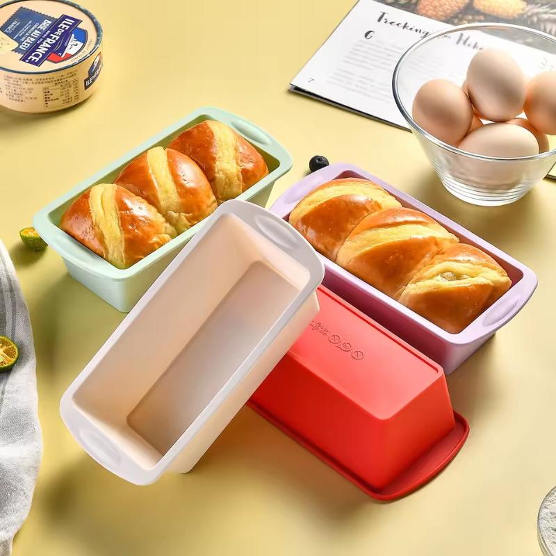 1/4Pcs 가정용 직사각형 실리콘 몰드 캔디 토스트  - Kitchen Baking Pan 리뷰 및 가격