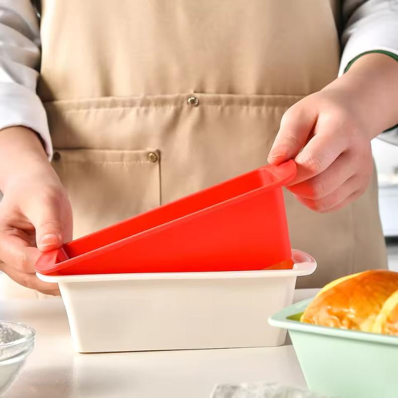 1/4Pcs 가정용 직사각형 실리콘 몰드 캔디 토스트  - Kitchen Baking Pan 리뷰 및 가격