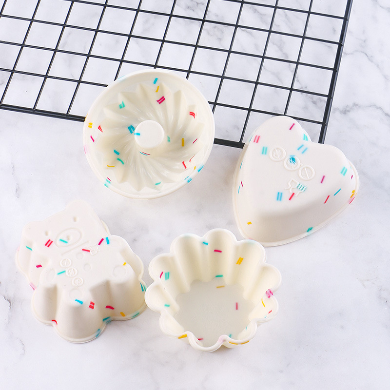 머핀 케이크 몰드 고온 컵케이크 몰드, 컬러 실리콘 케 - Kitchen Baking Utensils 리뷰 및 가격