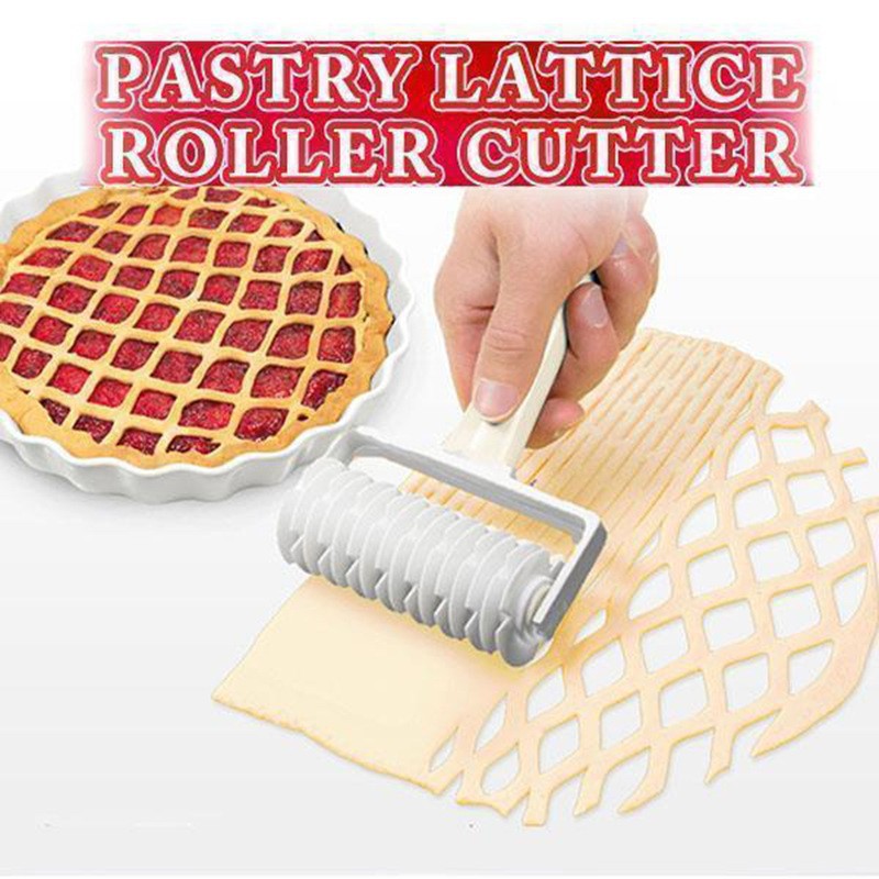 1pc, 과자 격자 롤러 커터, 파이 과자 반죽 커터  - Kitchen Roller Baking 리뷰 및 가격